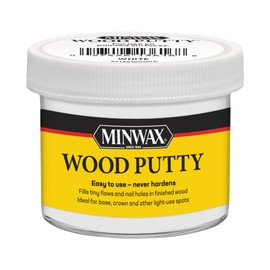 Minwax Wood Putty, White, 3.75 oz.