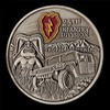 Challenge Coin: 25th Infantry Division (Engraving Available)