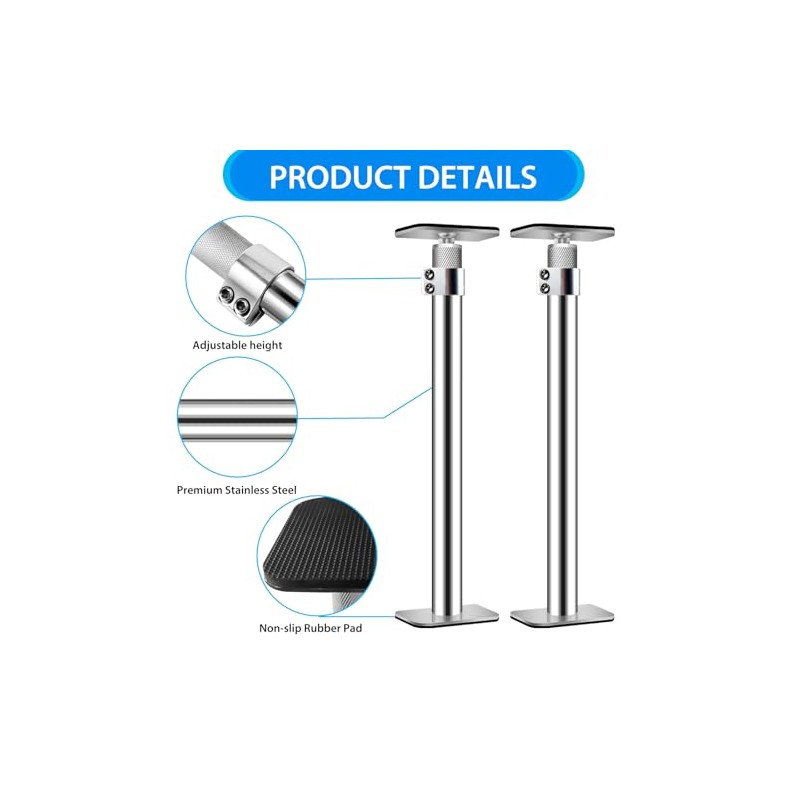 Undermount Sink Brackets.Undermount Sink Support,Undermount Sink Repair Kit, Adjustable Support