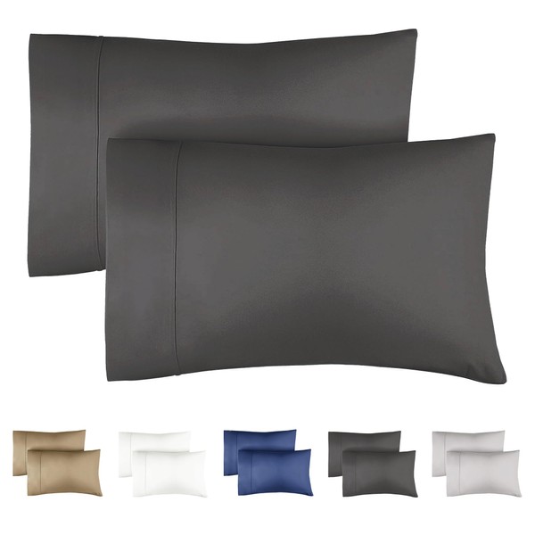 Cushion Cover 40 x 80 cm, Dark Grey - Pillowcases