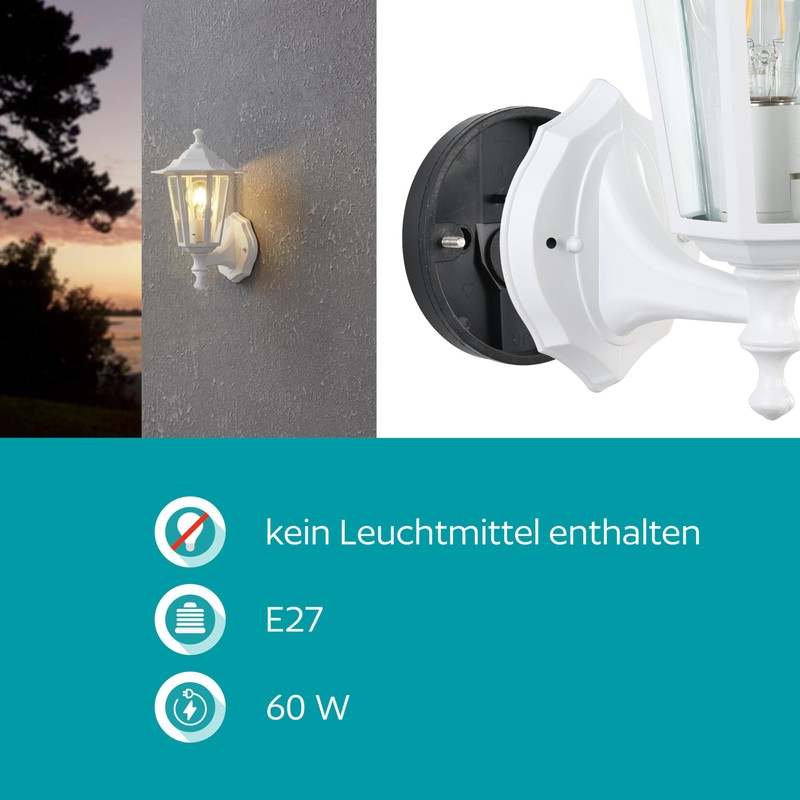 Eglo Laterna 4 Base Light Die-Cast Aluminium