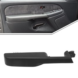 Werruibon Interior Door Armrest Handle Front Left Driver for 1999-2006 Suburban Avalanche Tahoe Yukon Escalade #88981547 15703701 15703702 88981548 Black