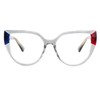 Zeelool Stylish Oversized Cat Eye Blue Light Blocking Glasses for