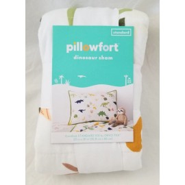 Pillowfort Dinosaur Standard Sham NIP