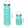 500ml Collapsible Water Bottle Foldable Cup Portable Outdoor Travel Sports