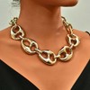 Reaky Punk Necklaces Gold Chunky Necklace Pig Nose Necklaces Chains