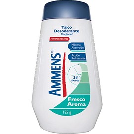 Ammens Fresco Aroma Talco Corporal, 125g, Pack of 1