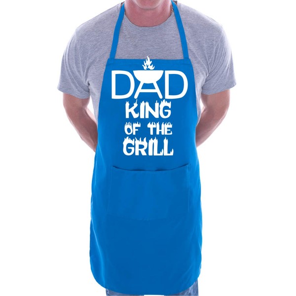 Print4U Dad King Of The Grill Funny BBQ Cooking Novelty