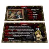 Data East Phantom of the Opera Pinball Custom Apron Instruction Cards