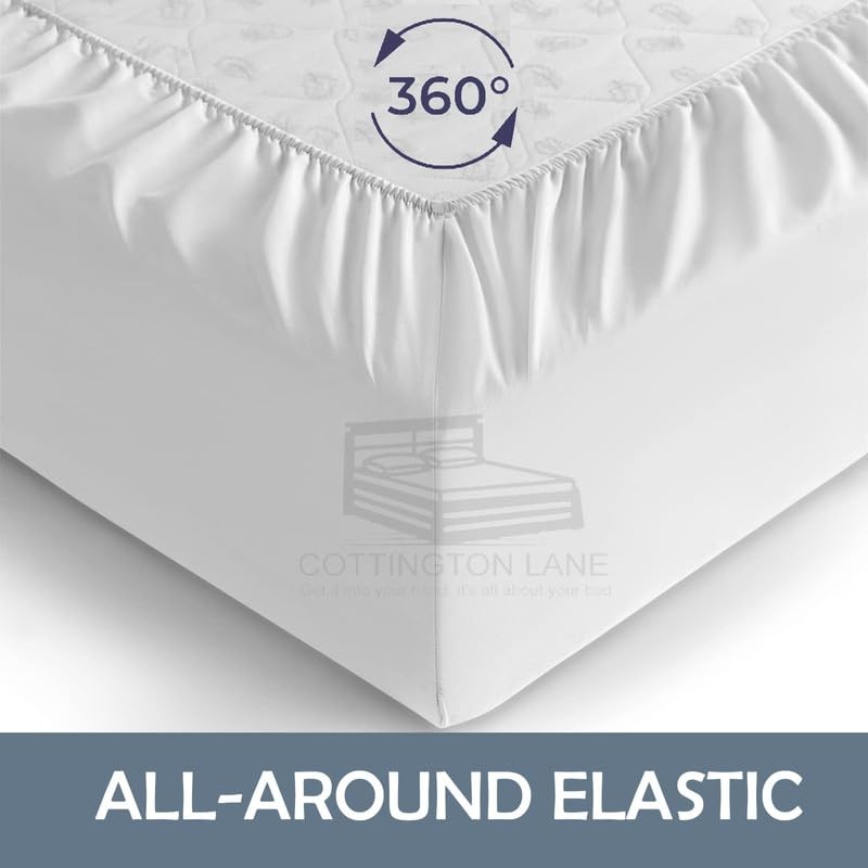 Split Queen Size Fitted Sheet-Premium Hotel Quality - Fitted Sheet