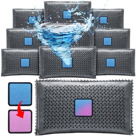 Timgle 10 Pack 200g Rechargeable Desiccant Moisture Absorbers for Storage Silica Gel Moisture Absorbers Bags Desiccant Dehumidifier Bag for Home Closets Gun Safe and Cars Moisture Absorbing