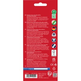 Faber-Castell 112412 Colour Grip Coloured Pencils, Set of 12, Cardboard Pack
