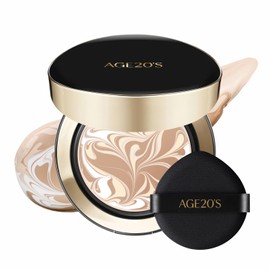 AGE 20s [Nuevo] Age20S Signature Essence Pact  21N Vainilla  Base De Maquillaje Coreana Vegana En Formato Cushion  Pack De 1  Base En Crema, Acabado  
