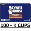 Maxwell House 100 Count - Maxwell House Medium Roast K-Cup Coffee Pods House Blend FRESH!!