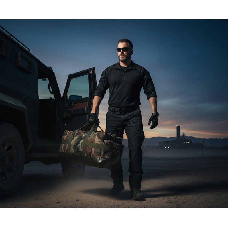 Backferry Large Military Duffle Bag Backpack Tactical Field Gear Equipment