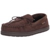 SuperLamb Original Moccasin Deluxe Mens Slipper 9 DM US Espresso