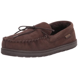SuperLamb Original Moccasin Deluxe Mens Slipper 9 DM US Espresso