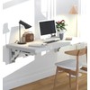 Ldzzuo 2 Pack Folding Shelf Brackets, Heavy Duty Shelf Bracket,