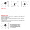 3 Pairs Bandless Ear Muffs Fleece Windproof Earmuffs Winter Ear