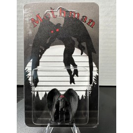 The Mothman Cryptid 3x5 Custom Carded Miniature Figure