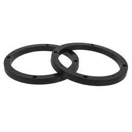 FELTECHELECTR Car Speaker Spacer Rings 6.5 Inch Spacer Mounting Adaptor for Enhanced Sound