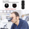 EBTOOLS Lente de microscopio CCD de montaje 8X a 100X