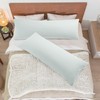 PiccoCasa Body Pillow Cover 2 Pcs Microfiber Envelope Pillow Cover