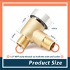 Upgraded Brass RV Vacuum Breaker Check Valve, 571-VAC-CHK-A Camper Trailer