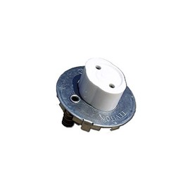 Leviton Medium Base, Bi-Pin, Standard Fluorescent Lampholder, 13518, White