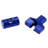 Brake Rod Nut Aluminium Anodized Blue for Simson S50, S51,