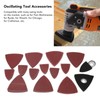 Oscillating Tool Sanding Pad Kit Triangular Finger Accessories 60 80