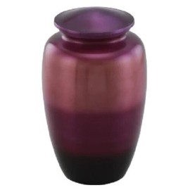At Peace Memorials Pink Ombre Cremation Urn for ashes 200 CI