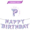 Purple Demon Birthday Banner Hunters Themed Birthday Party Paper Banner