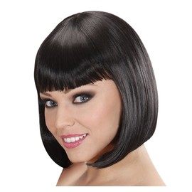 Jolie Pageboy s - Black Wig for Hair Accessory Fancy Dress