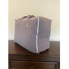 Forever Cotton Storage Bag with Handles for Beddings, Comforters, Blankets,