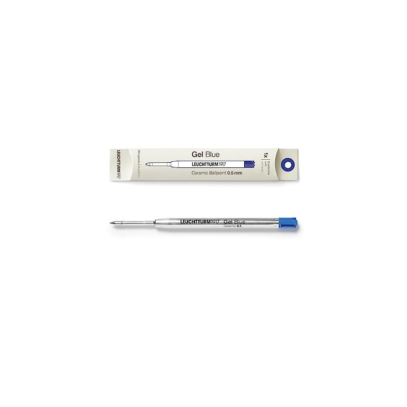 Leuchtturm1917 368526 Twist Gel Pen Refill, 0.5 mm, Blue