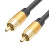 Holic RCA Subwoofer Cable 1m RCA Male to RCA Male