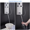 MENATT 304 Stainless Steel Shower Panels System with 8 Body
