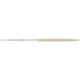 Pferd DF4152140D126 Diamond Needle File Half-Round 140mm, Silver, 140 mm