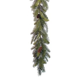Sullivans 6 ft Alpine Fir Lightweight Garland, Artificial Greenery, Christmas Garland, Perfect for Weddings, Fireplace Mantels, Dining and Living Rooms