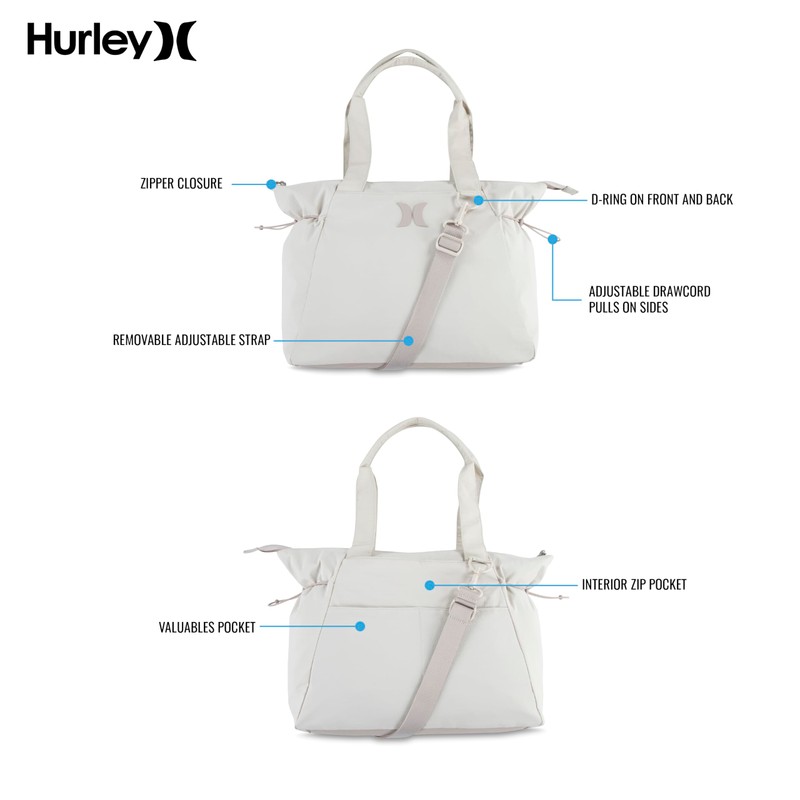 Hurley Tote Bag, Black