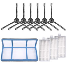 KEEPOW KEEPOW 10 Zubeh?r f1r ZACO V5sPro und V5x Saugroboter, Ersatzteile auch Kompatibel mit ILIFE V5s Pro, V5s, V5, V3s, V3 Staubsauger Roboter