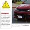 Heavy Duty Front License Plate Bracket Compatible with Chrysler Pacifica