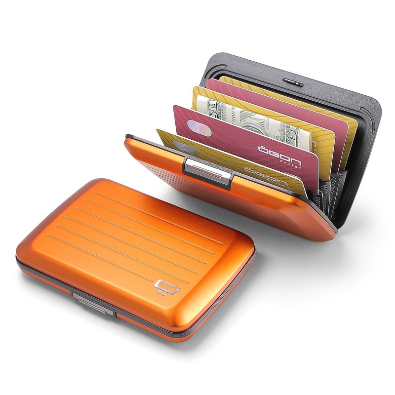 ÖGON Aluminium Wallet Smart case V2 - Metal Lock -