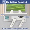 Window Air Conditioner Support Bracket, Universal Ac Window Bracket No
