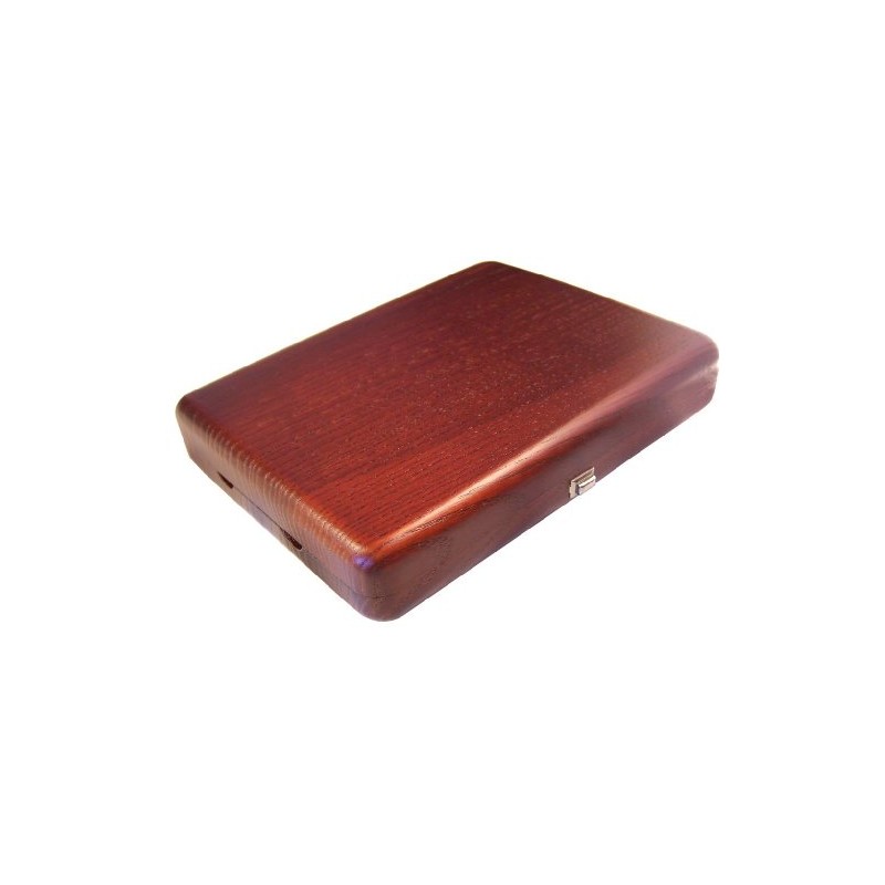 Bassoon Reed Case for 4 Pipes Wood Cones, Mahogany