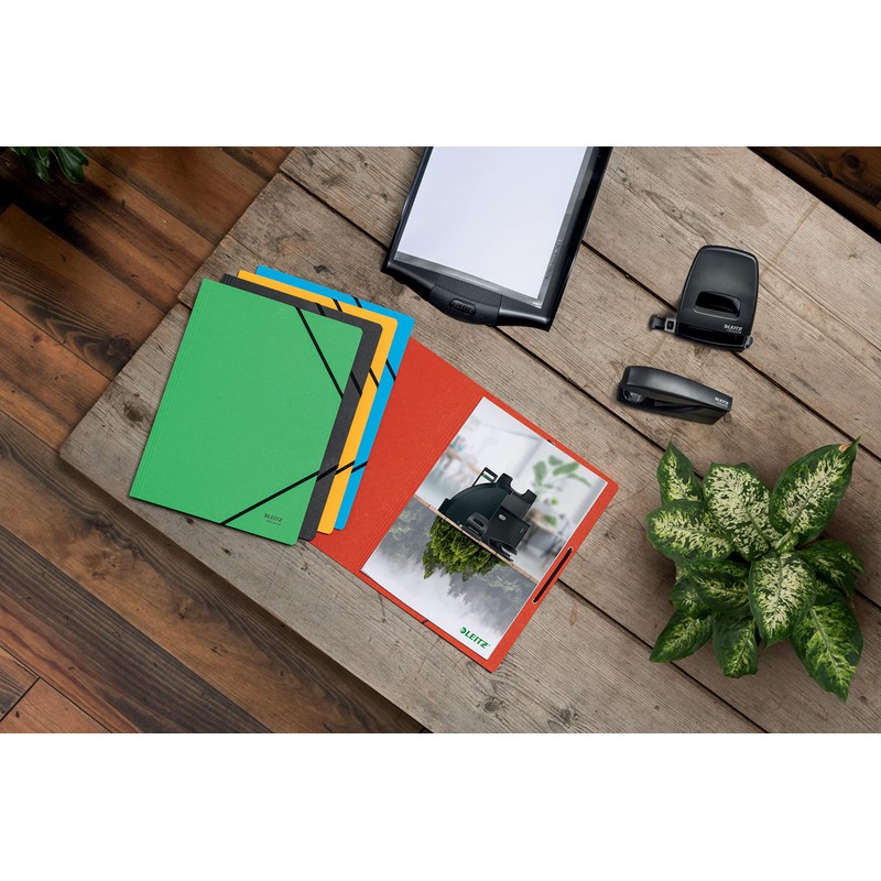 L:Elastic Folder Recycle A4 red