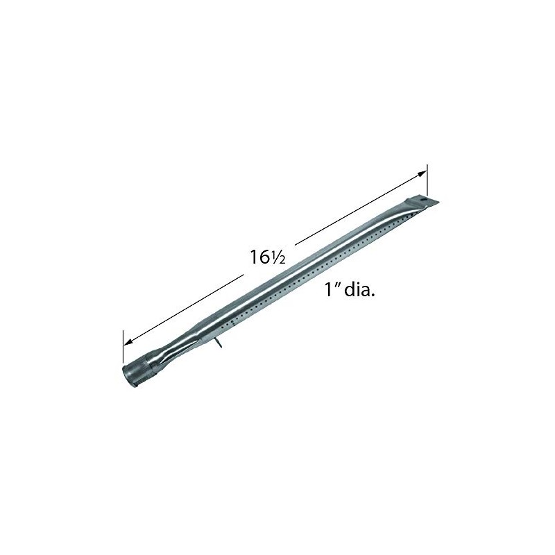 Stainless Steel Straight Pipe Burner for Lowes BBQ Grillware, Charmglow,