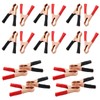 Litoexpe 20 Pack 50A Insulated Alligator Clips, Heavy Duty Battery