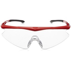 TRUSCO SLR Notebook, Safety Glasses (Sports Type) Frame Red